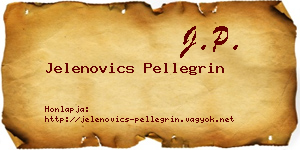 Jelenovics Pellegrin névjegykártya